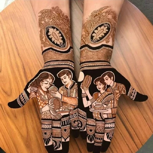 Karwa Chauth Mehandi Artist in Gurgaon Haryana 