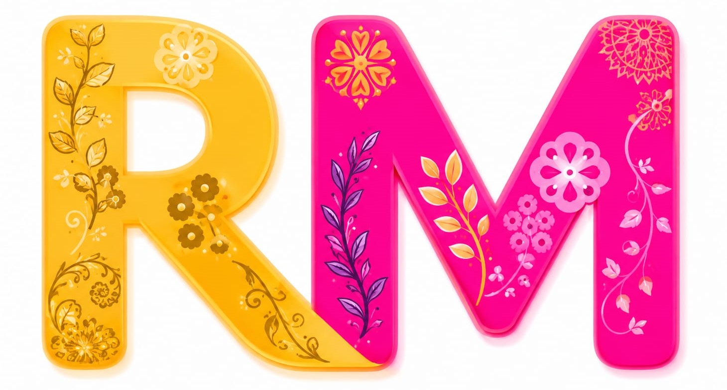 Rm Mehandi  Logo